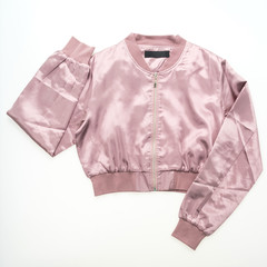 Obraz premium Fashion woman with clothes