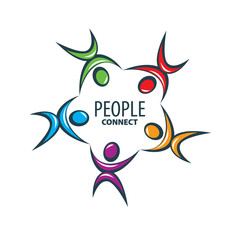 vector logo people