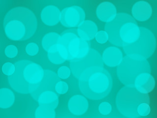 abstract green cycle bokeh background , blurred background