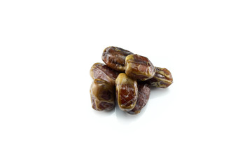 Date Palm On a white background.