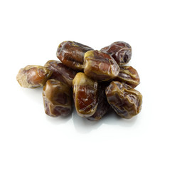 Date Palm On a white background.