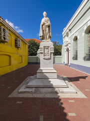 Denkmal von Martinius Joannes Niewindt, Willemstad, Curacao, kleine Antillen, ehemalige...