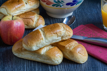 Petits pains au lait pour encas 