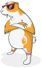 Cool Hamster Groundhog Day