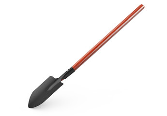 realistic 3d render of shovel