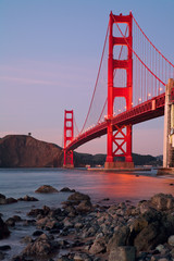 Golden Gate Bridge of San Francisco