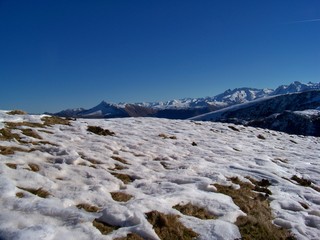 Fototapeta na wymiar col d'Aran Pyrénées