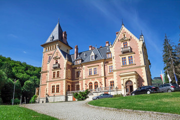 Fototapeta na wymiar Karolyi-kastely or Karolyi Castle Paradsasvar, Hungary