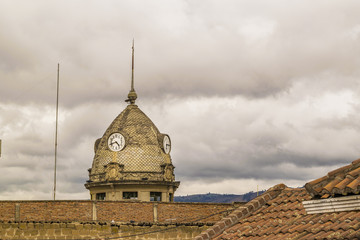 Domme with Clock, Riobamaba, Ecuador