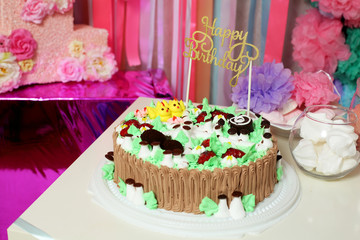 cake for first birthday for girl