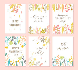 Valentines day cards.