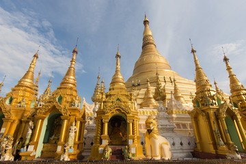 The Shwedagon Pagoda in Myanmar