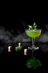 Basil Smash Cocktail
