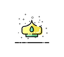 Crown flat icon