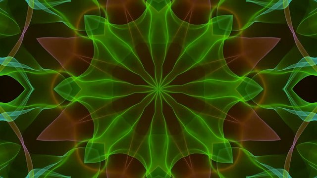 4K Colorful Kaleidoscopic Video Background.  More sets footage in my portfolio.