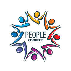 vector logo people