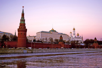 Obraz premium Moscow Kremlin. Color photo.