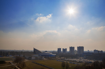 Belarus, Minsk, a top view