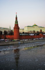 Obraz premium Moscow Kremlin. Color photo.