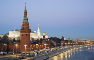 Obraz premium Moscow Kremlin. Color photo.