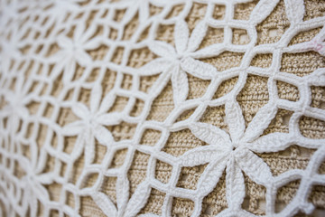 Fototapeta na wymiar Hand maid crochet 