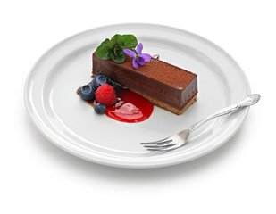 homemade chocolate cake