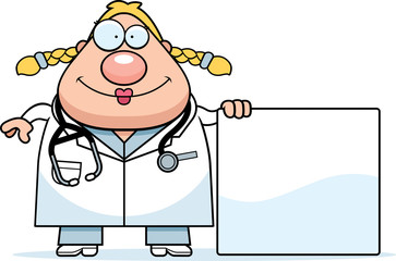 Cartoon Doctor Sign