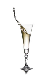 Splash in a glass of champagne.