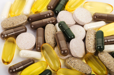 dietary supplements, capsules and pills