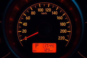 Car speed meter