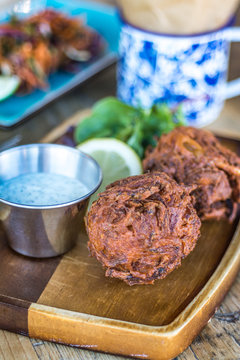 Onion bhaji