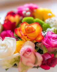 bunter Strauß Blumen für Muttertag