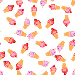 illustration of ice cream