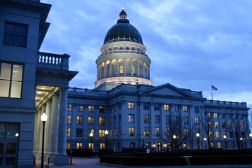 Naklejka premium Utah State Capitol