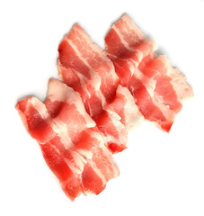 Bacon isolated.
