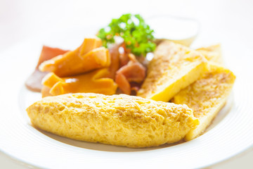 breakfast and Morning light