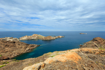 Obraz premium Costa Brava rocky coast, Spain.