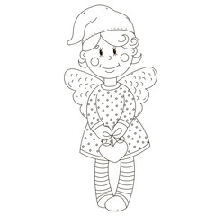 A little angel.