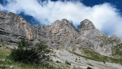 Fototapeta na wymiar A la montagne