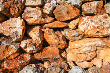 Background of stone wall texture photo
