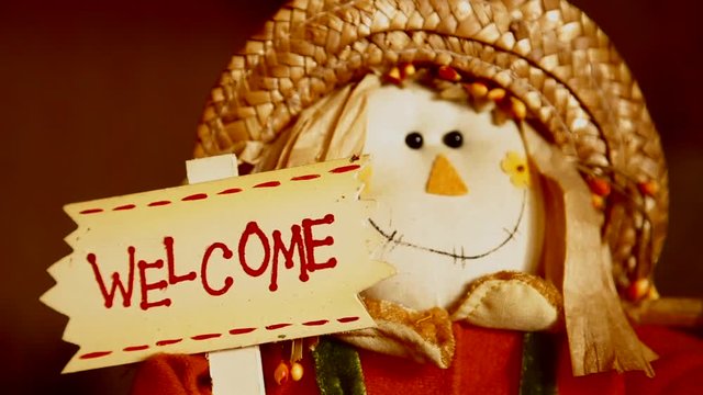 Welcome sign
