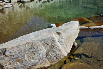 Amazing view of Argirovo lake, Pirin Mountain, Bulgaria