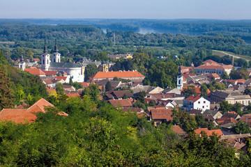 Fototapeta na wymiar Serbian town of Sremski Karlovci