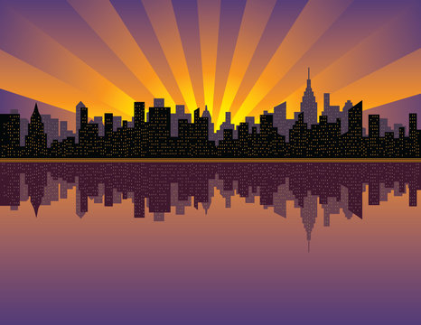 Manhattan Sunset