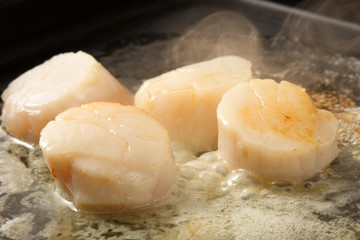 ホタテのバター焼き