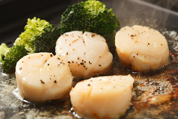 ホタテのバター焼き