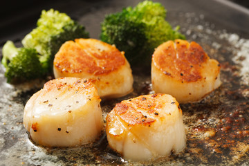 ホタテのバター焼き