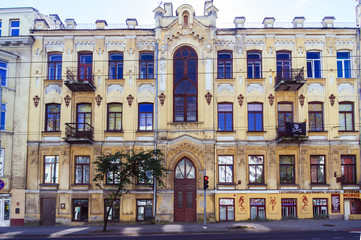 Vilnius cityscape view
