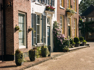 Fototapeta na wymiar Historic city of Harderwijk, Gelderland, Holland, NLD