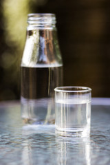 drinking water
